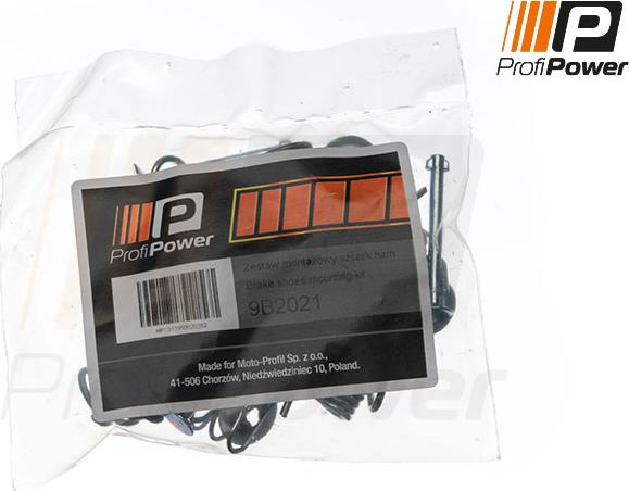 ProfiPower 9B2021 - Accessory Kit, parking brake shoes autospares.lv