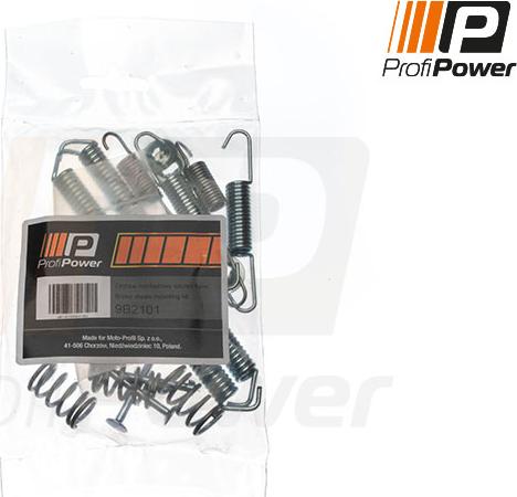 ProfiPower 9B2101 - Accessory Kit, brake shoes autospares.lv