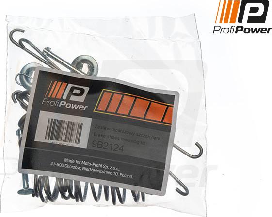 ProfiPower 9B2124 - Accessory Kit, brake shoes autospares.lv