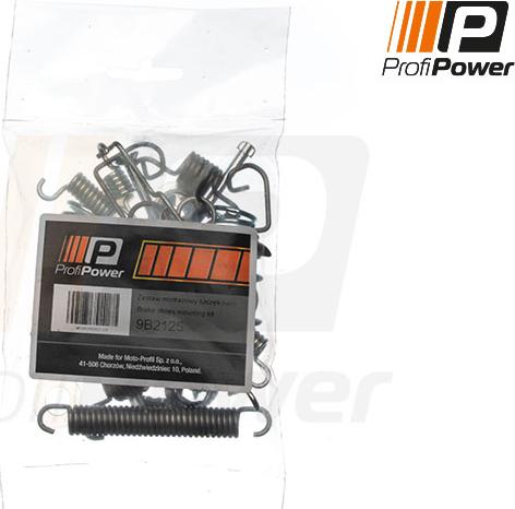 ProfiPower 9B2125 - Accessory Kit, brake shoes autospares.lv