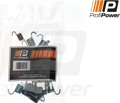 ProfiPower 9B2123 - Accessory Kit, brake shoes autospares.lv