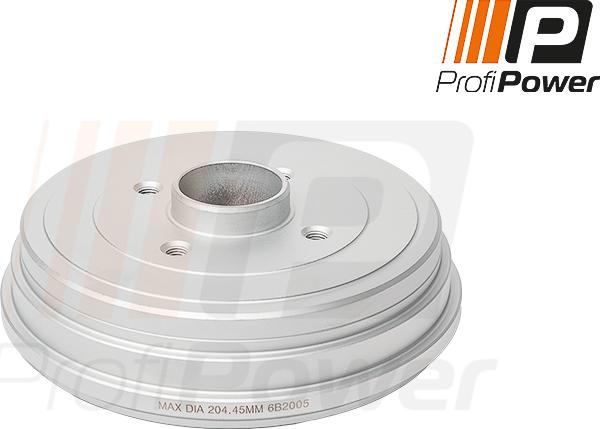 ProfiPower 6B2005 - Brake Drum autospares.lv