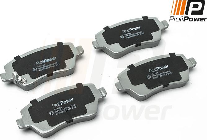 ProfiPower 1B1098 - Brake Pad Set, disc brake autospares.lv