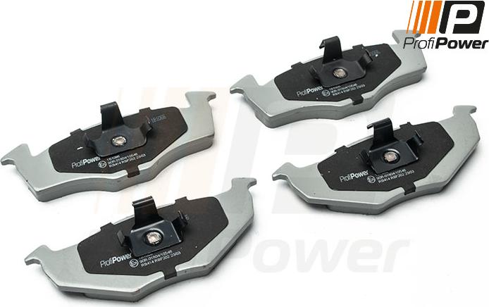 ProfiPower 1B1066 - Brake Pad Set, disc brake autospares.lv