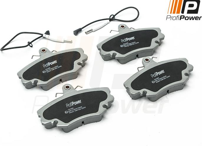 ProfiPower 1B1006 - Brake Pad Set, disc brake autospares.lv