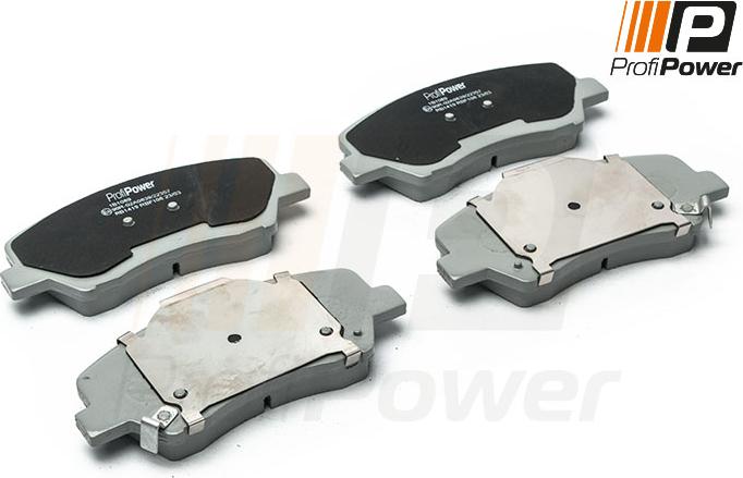ProfiPower 1B1089 - Brake Pad Set, disc brake autospares.lv