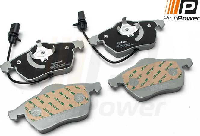 ProfiPower 1B1084 - Brake Pad Set, disc brake autospares.lv