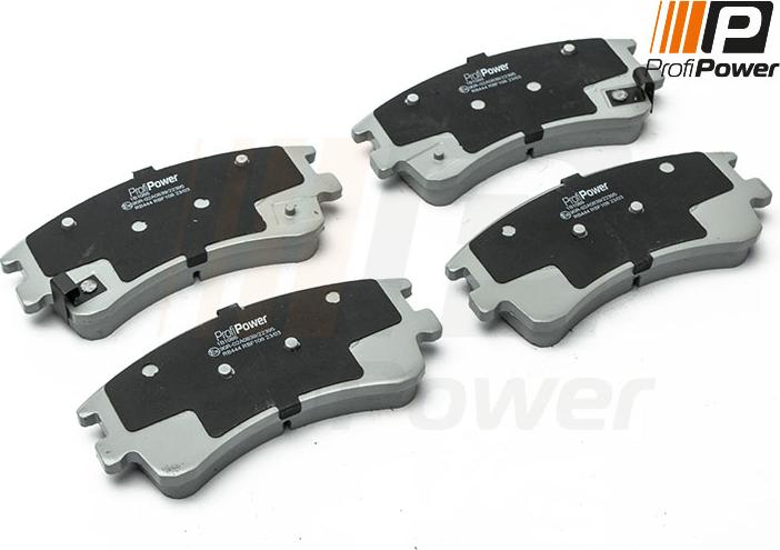 ProfiPower 1B1088 - Brake Pad Set, disc brake autospares.lv