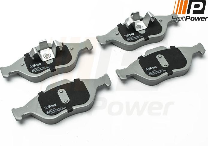 ProfiPower 1B1035 - Brake Pad Set, disc brake autospares.lv