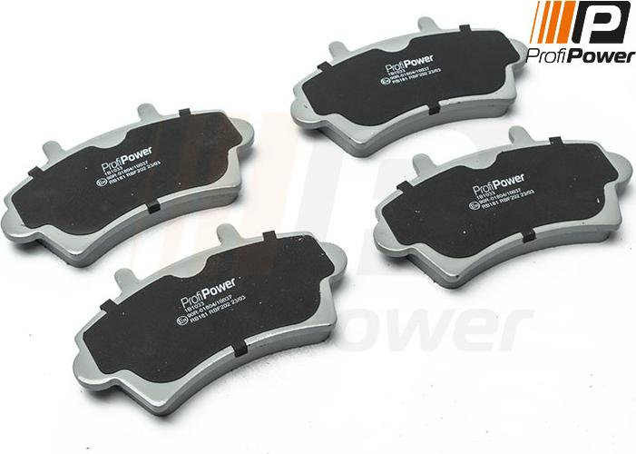 ProfiPower 1B1033 - Brake Pad Set, disc brake autospares.lv