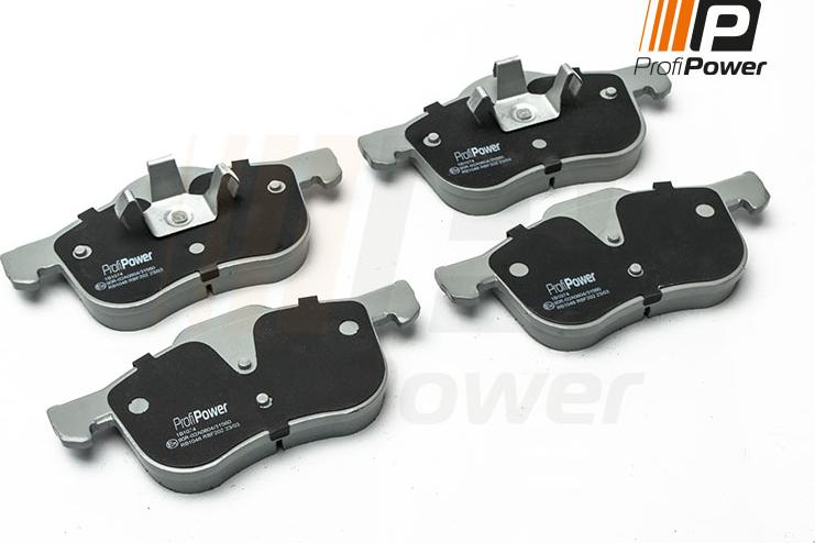 ProfiPower 1B1074 - Brake Pad Set, disc brake autospares.lv