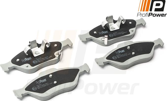 ProfiPower 1B1078 - Brake Pad Set, disc brake autospares.lv