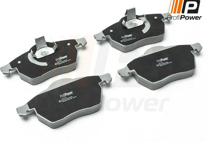 ProfiPower 1B1148 - Brake Pad Set, disc brake autospares.lv
