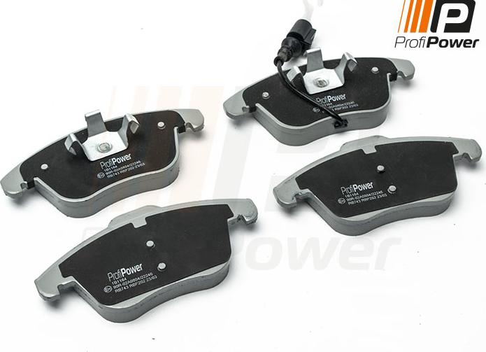 ProfiPower 1B1164 - Brake Pad Set, disc brake autospares.lv