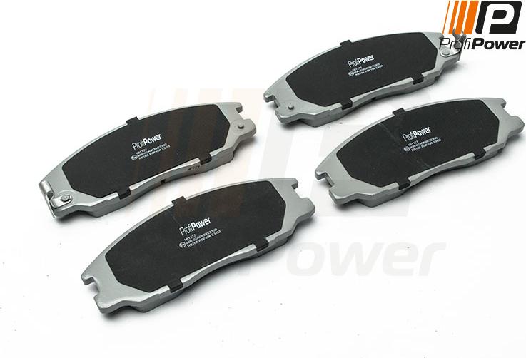 ProfiPower 1B1127 - Brake Pad Set, disc brake autospares.lv