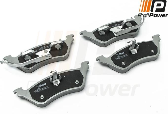 ProfiPower 1B2098 - Brake Pad Set, disc brake autospares.lv