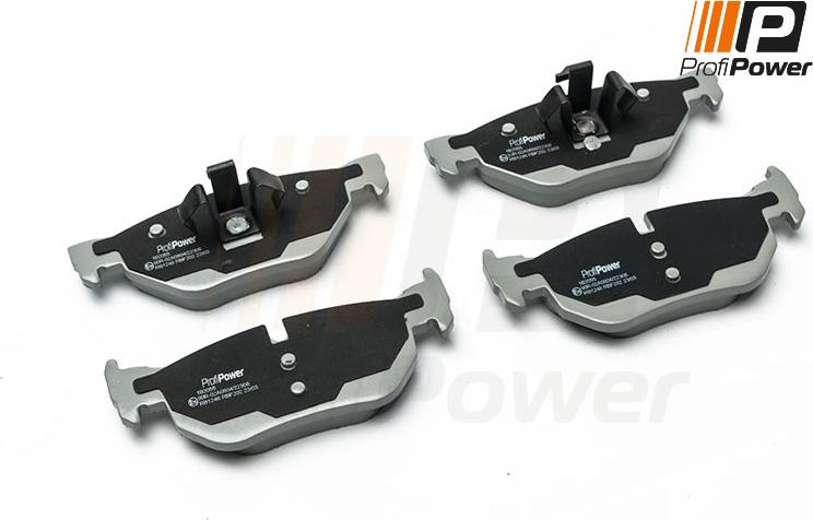 ProfiPower 1B2055 - Brake Pad Set, disc brake autospares.lv