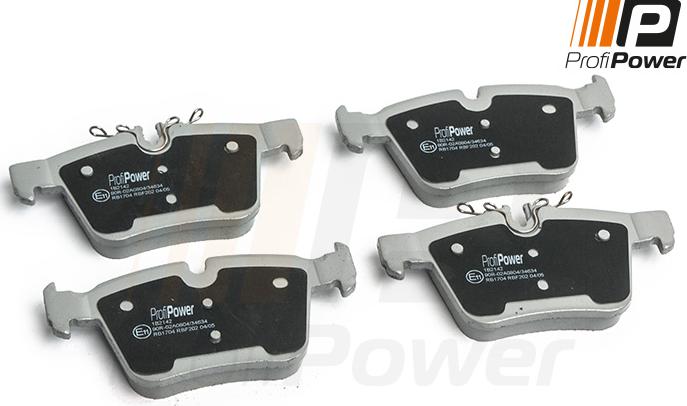 ProfiPower 1B2142 - Brake Pad Set, disc brake autospares.lv