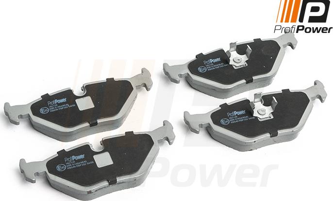 ProfiPower 1B2135 - Brake Pad Set, disc brake autospares.lv