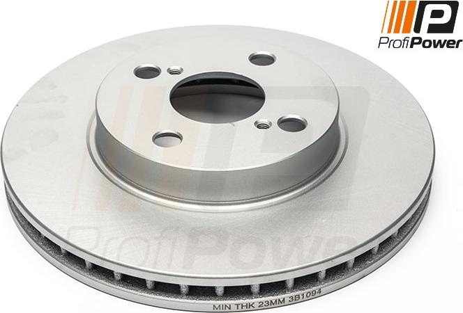 ProfiPower 3B1094 - Brake Disc autospares.lv