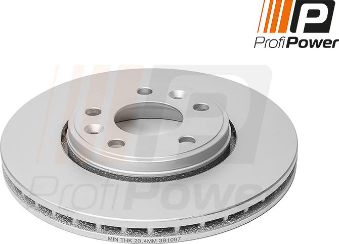 ProfiPower 3B1097 - Brake Disc autospares.lv