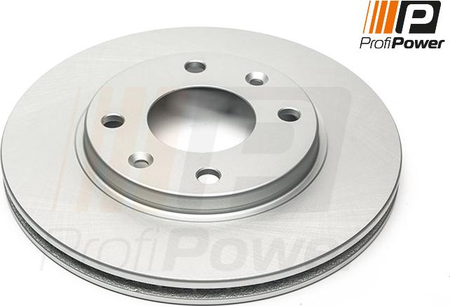 ProfiPower 3B1042 - Brake Disc autospares.lv