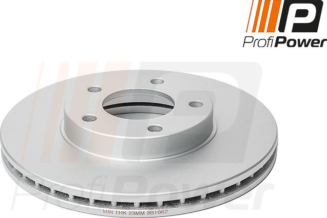 ProfiPower 3B1062 - Brake Disc autospares.lv