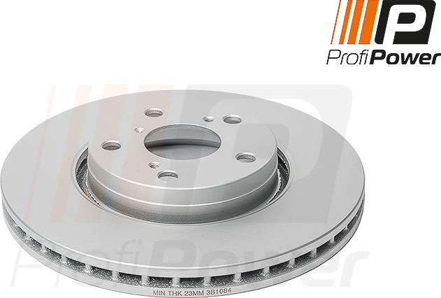 ProfiPower 3B1084 - Brake Disc autospares.lv