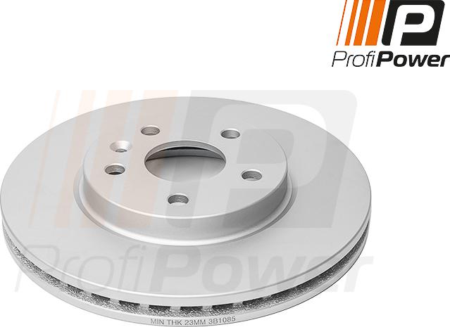 ProfiPower 3B1085 - Brake Disc autospares.lv