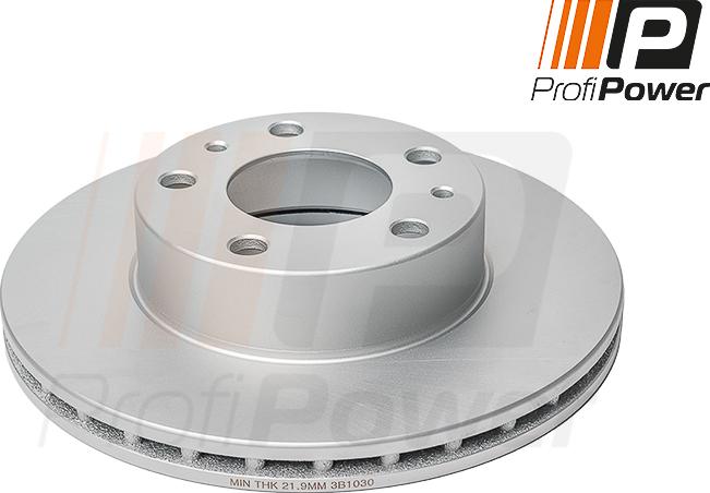 ProfiPower 3B1030 - Brake Disc autospares.lv