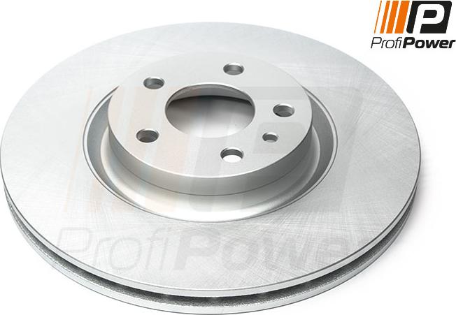 ProfiPower 3B1072 - Brake Disc autospares.lv