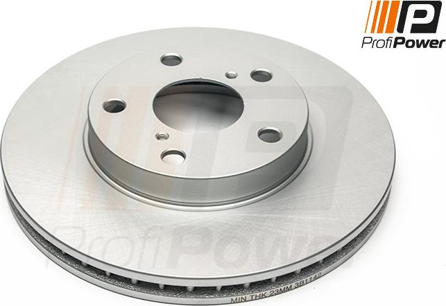 ProfiPower 3B1142 - Brake Disc autospares.lv