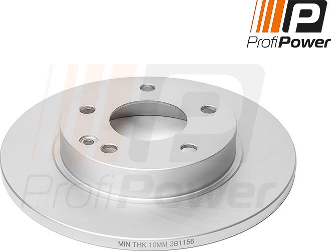 ProfiPower 3B1156 - Brake Disc autospares.lv