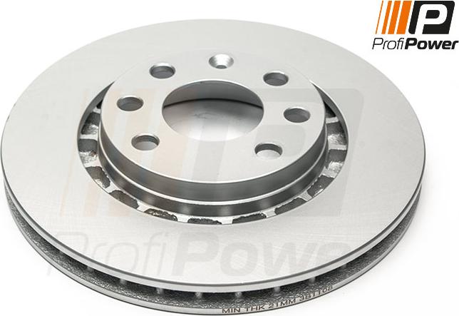 ProfiPower 3B1108 - Brake Disc autospares.lv