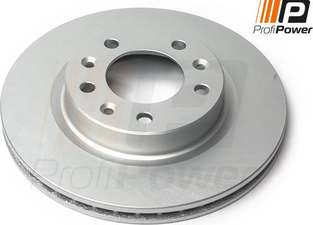 ProfiPower 3B1243 - Brake Disc autospares.lv