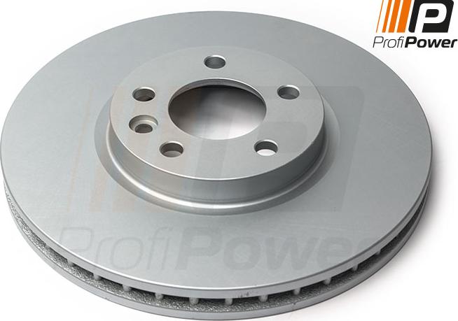 ProfiPower 3B1251 - Brake Disc autospares.lv