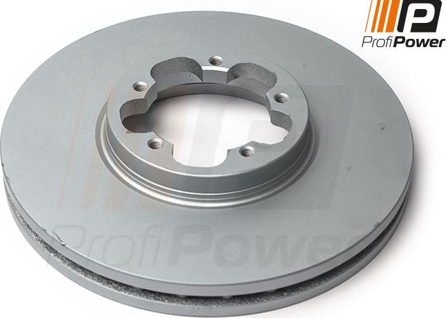 ProfiPower 3B1235 - Brake Disc autospares.lv