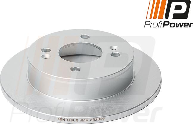 ProfiPower 3B2096 - Brake Disc autospares.lv