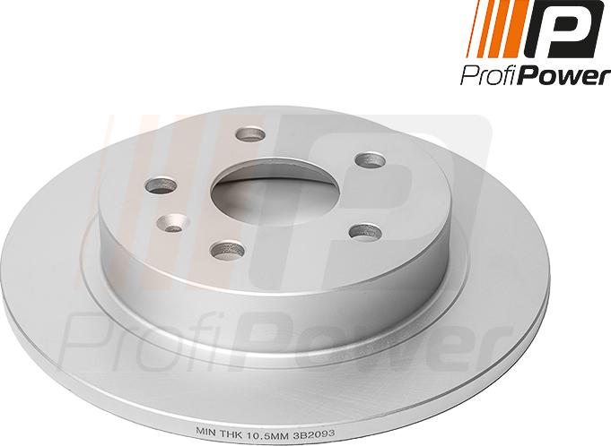 ProfiPower 3B2093 - Brake Disc autospares.lv