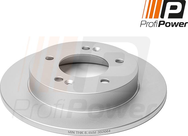 ProfiPower 3B2064 - Brake Disc autospares.lv