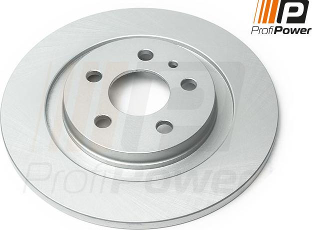 ProfiPower 3B2066 - Brake Disc autospares.lv