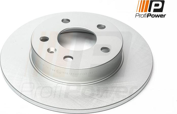 ProfiPower 3B2004 - Brake Disc autospares.lv