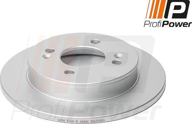 ProfiPower 3B2089 - Brake Disc autospares.lv