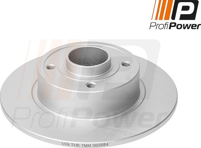 ProfiPower 3B2084 - Brake Disc autospares.lv