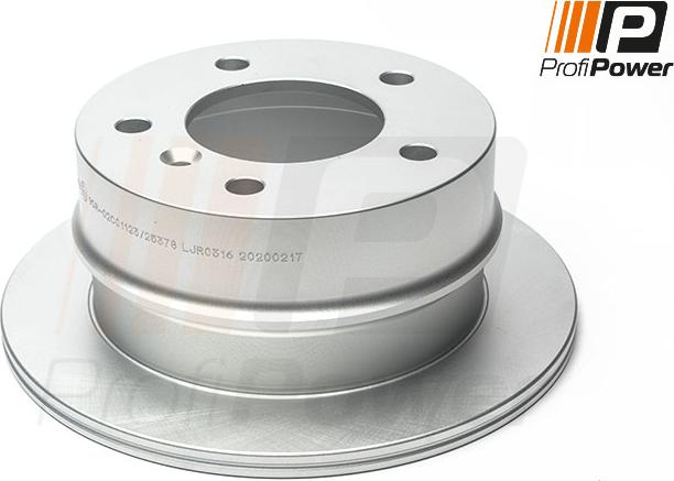 ProfiPower 3B2083 - Brake Disc autospares.lv