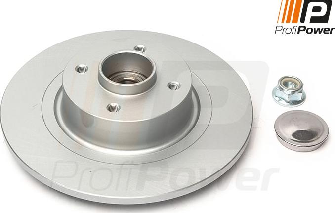 ProfiPower 3B2169K - Brake Disc autospares.lv