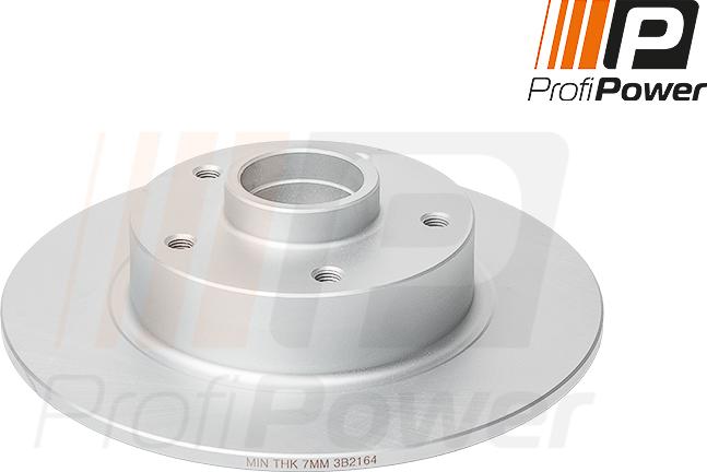 ProfiPower 3B2164 - Brake Disc autospares.lv