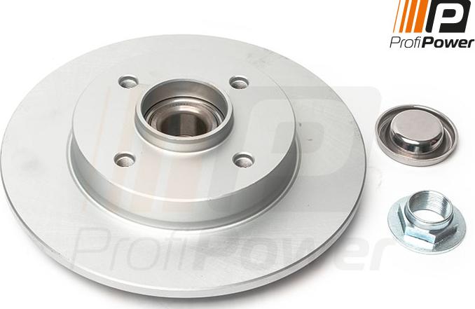 ProfiPower 3B2165K - Brake Disc autospares.lv