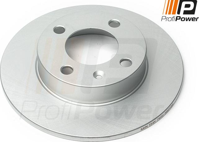 ProfiPower 3B2103 - Brake Disc autospares.lv