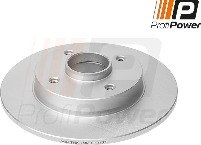ProfiPower 3B2107 - Brake Disc autospares.lv
